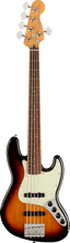 Load image into Gallery viewer, Fender Player Plus Active Jazz Bass® V, Pau Ferro Fingerboard, 3-Tone Sunburst - See Description