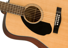 Load image into Gallery viewer, Fender CD-60S Left-Handed Dreadnought Acoustic Guitar - Natural Walnut Finish