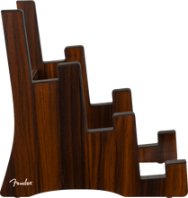 Load image into Gallery viewer, Fender  Deluxe Wooden 3-Tier Guitar Stand