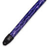 Load image into Gallery viewer, Levy&#39;s MPRH-18 Right Height Polyester Guitar Strap - Lightning Motif
