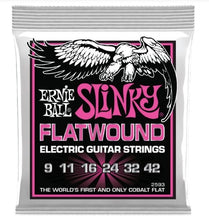 Load image into Gallery viewer, Ernie Ball Flatwound Electric Guitar Strings Slinky Series – Professional Tone - All Gauges