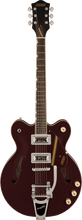 Charger l'image dans la galerie, Gretsch G2604T Limited Edition Streamliner™ Rally II Center Block with Bigsby®, Laurel Fingerboard, Two-Tone Oxblood/Walnut Stain - See Description