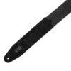 Load image into Gallery viewer, Levy’s 2″ Black Cotton Pick Holder Guitar strap - MC2PH-BLK