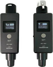 Load image into Gallery viewer, UHF Wireless Microphone Adaptor System XLR