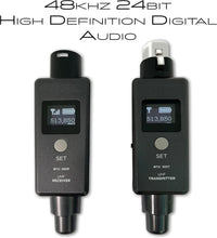 Load image into Gallery viewer, UHF Wireless Microphone Adaptor System XLR