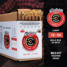Charger l'image dans la galerie, Martin Authentic Acoustic Lifespan® 2.0 Guitar Strings Phosphor Bronze - 25 Bulk Sets