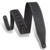 Charger l'image dans la galerie, Levy’s Butter Double Stitch Black Guitar Strap - M17BDS-BLK