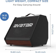 Load image into Gallery viewer, AVATAR DM30  DRUM AMP MONITOR WITH BLUETOOTH 30 WATTS RMS