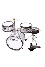 Load image into Gallery viewer, De Rosa USA 3 Piece 12" Kid's Junior Drum Set Complete - Black Friday Sale