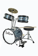 Load image into Gallery viewer, De Rosa USA 3 Piece 12" Kid's Junior Drum Set Complete - Black Friday Sale