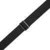 Load image into Gallery viewer, Levy’s 2″ Black Cotton Pick Holder Guitar strap - MC2PH-BLK
