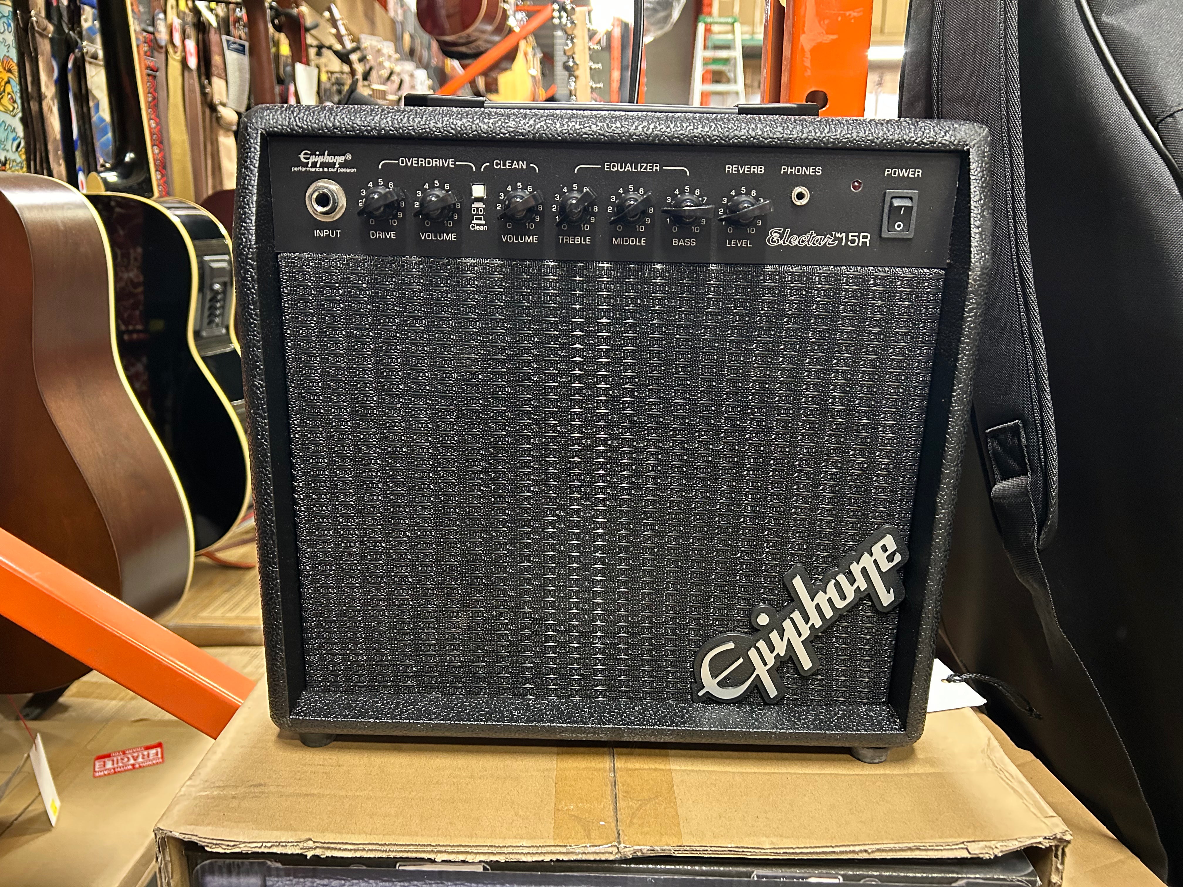 ギター epiphone electer 15R amp Epiphone Electar 15R Guitar Amplifier - PRE OWNED