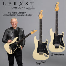 Charger l'image dans la galerie, Godin 052585 Lerxst Limelight Alex Lifeson Signature Electric Guitar - Limelight Cream with Floyd Rose