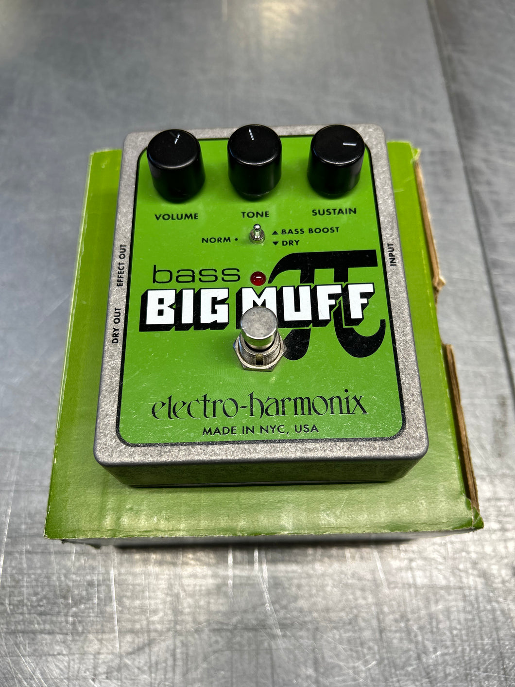 Electro-Harmonix Bass Big Muff Bass Pedal - MADE IN USA - PRE OWNED