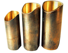 Load image into Gallery viewer, The Rock Slide Aged Brass Guitar Slide - Small