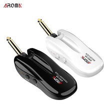 Load image into Gallery viewer, AROMA ARG-05 WIRELESS GUITAR AUDIO TRANSMISSION SYSTEM TRANSMITTER RECEIVER BUILT-IN RECHARGEABLE BATTERY 115 FEET TRANSMISSION DISTANCE
