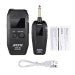 Load image into Gallery viewer, AROMA ARG-06 GUITAR WIRELESS TRANSMISSION SYSTEM(TRANSMISSTER & RECEIVER) 6.35MM PLUG 4 CHANNELS MAX. 35M EFFECTIVE BUILT-IN BATTERY SUPPORTS MUTE FUNCTION
