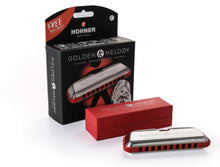 Load image into Gallery viewer, Hohner Golden Melody Progressive Harmonica - Key of G