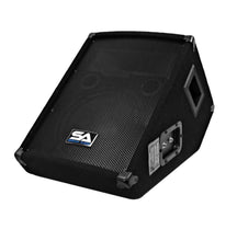 Load image into Gallery viewer, Seismic Audio SA-10M Pair Passive 10" Wedge Floor Stage Monitors Speakers - PRE OWNED