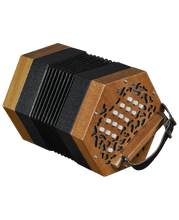 Load image into Gallery viewer, Trinity College AP-1230A Anglo-Style Concertina – 30-button – Walnut