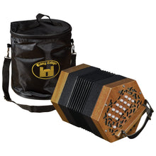 Load image into Gallery viewer, Trinity College AP-1230A Anglo-Style Concertina – 30-button – Walnut