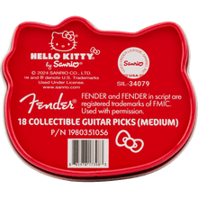 Charger l'image dans la galerie, Limited edition Fender® x Hello Kitty® Pick Tin, 18 Pack