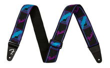Load image into Gallery viewer, Fender 2” Neon Monogrammed Strap - Various Colours