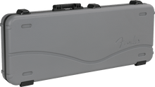 Load image into Gallery viewer, FENDER DELUXE MOLDED CASE - STRATOCASTER®/TELECASTER®- SILVER/BLUE