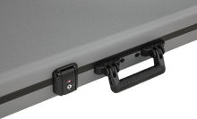 Load image into Gallery viewer, FENDER DELUXE MOLDED CASE - STRATOCASTER®/TELECASTER®- SILVER/BLUE