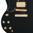 Load image into Gallery viewer, Epiphone EIGSGCEBGHLH SG Custom Left-Handed Electric Guitar (Ebony)