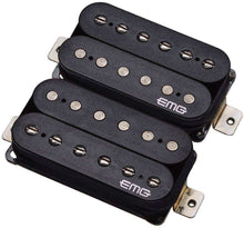 Charger l'image dans la galerie, EMG Super 77 Retro Active Pickup Set - Black-(8127172935935)