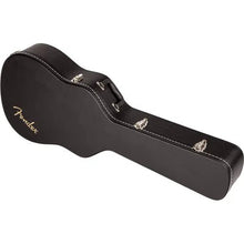 Load image into Gallery viewer, Fender Flat-Top Dreadnought Acoustic Guitar Case - Black-(8152024580351)