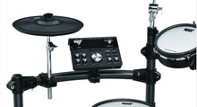 Load image into Gallery viewer, KAT Percussion KT-300 Electronic Drum Set with Remo Mesh Heads, Kick Pedal & Tennis Beater