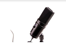 Charger l'image dans la galerie, Black Zoom ZUM-2 USB Microphone with headphone volume control knob and plug-and-play design