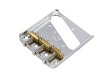 Charger l'image dans la galerie, Fender 3-SADDLE AMERICAN VINTAGE TELECASTER® BRIDGE ASSEMBLY (CHROME)