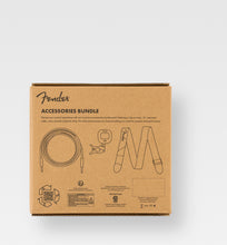 Load image into Gallery viewer, FENDER ACCESSORY ESSENTIALS PACK - CABLE, CLIP-ON TUNER, STRAP 0992018005