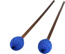 Charger l'image dans la galerie, Yarn Wound Mallet: 16” Maple & Rattan Handle 15/16” Head