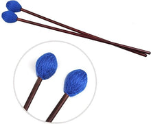 Charger l'image dans la galerie, Yarn Wound Mallet: 16” Maple & Rattan Handle 15/16” Head