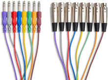 Load image into Gallery viewer, Hosa STX-802F Balanced 2 Meter Fan to Fan XLRF Audio Snake with TRS Returns