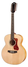 Charger l'image dans la galerie, Guild F-2512E Maple Blond Jumbo Body 12-String Acoustic-Electric Guitar - Natural