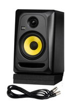 Charger l'image dans la galerie, KRK Classic 5 CL5-G3PK1 Studio Monitor Package with Cables & Isolation Pads