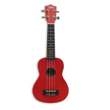 Load image into Gallery viewer, Cukulele Soprano Carbon Fiber Ukulele - Red - CLEARANCE-(8312589091071)