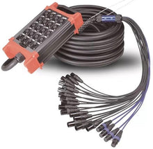 Load image into Gallery viewer, 100 Foot Professional 16 Channel Snake w/XLR Sends & Returns