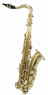 Oxford Brass Tenor Saxophone with Hardshell Case, Mouthpiece & Reed