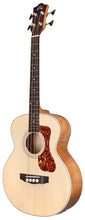 Load image into Gallery viewer, Guild Jumbo Junior Flamed Maple Acoustic-electric Bass Guitar - Antique Blonde Satin