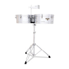 Load image into Gallery viewer, Latin Percussion Matador 14'' and 15'' Timbales - Chrome - PRE OWNED