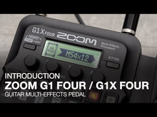 Load and play video in Gallery viewer, ZOOM G1X FOUR Multi-Effects Processor with Expression Pedal