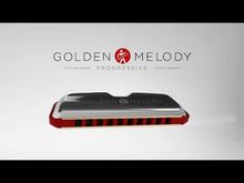 Load and play video in Gallery viewer, Hohner Golden Melody Progressive Harmonica - Key of G