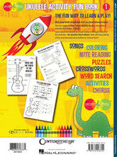 Load image into Gallery viewer, KID'S UKE – UKULELE ACTIVITY FUN BOOK Kev's Learn & Play Series