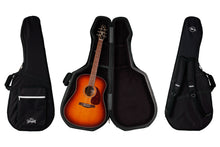 Charger l'image dans la galerie, Seagull 40087 Tric Case Multifit Acoustic Case - Deluxe NOIR avec logo Seagull